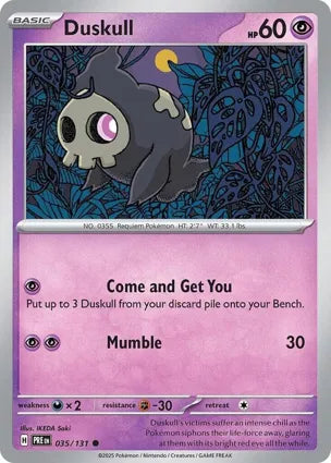 Duskull - 035/131 Non-Holo