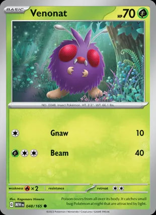 Venonat - 048/165 Non-Holo