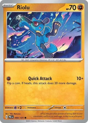 Riolu - 050/131 Non-Holo