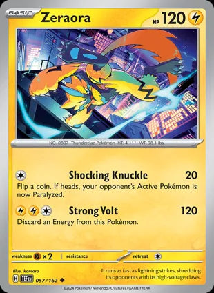 Zeraora - 057/162 Non-Holo