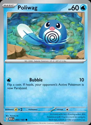 Poliwag - 060/165 Non-Holo