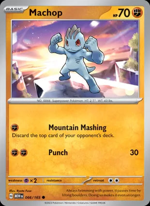 Machop - 066/165 Non-Holo