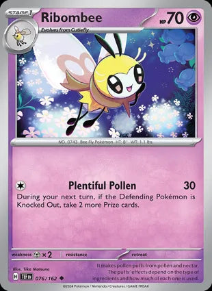 Ribombee - 076/162 Non-Holo