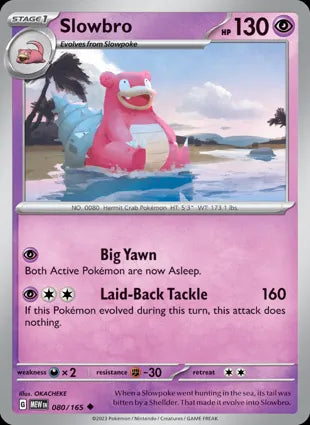 Slowbro - 080/165 Non-Holo