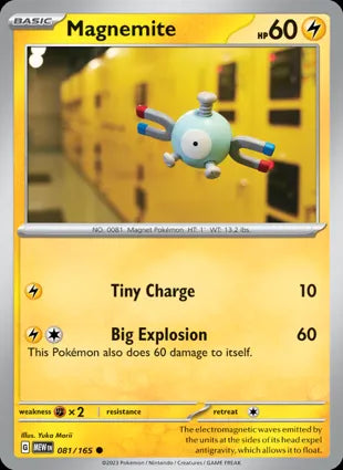 Magnemite - 081/165 Non-Holo