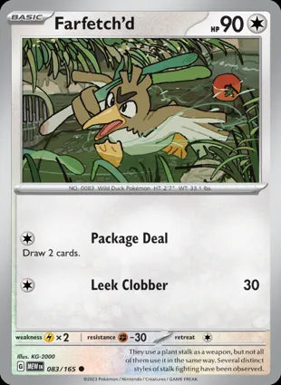 Farfetch'd - 083/165 Non-Holo