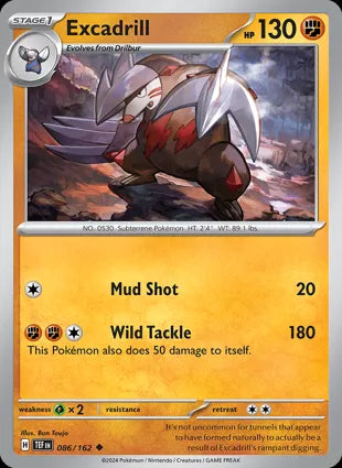 Excadrill - 086/162 Non-Holo