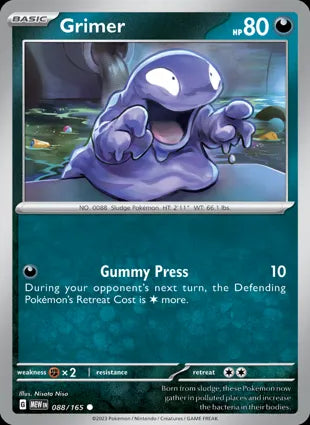 Grimer - 088/165 Non-Holo