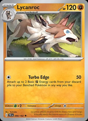 Lycanroc - 090/162 Non-Holo