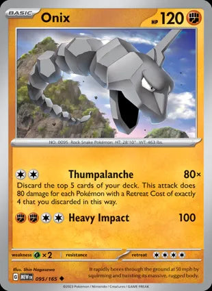 Onix - 095/165 Non-Holo