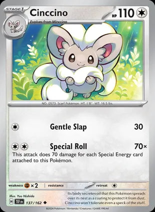 Cinccino - 137/162 Non-Holo