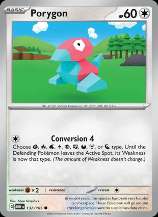 Porygon - 137/165 Non-Holo